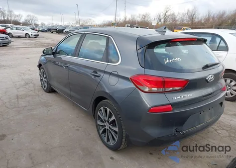 2018 Hyundai Elantra Gt from USA, damaged, VIN KMHH35LE4JU023897
